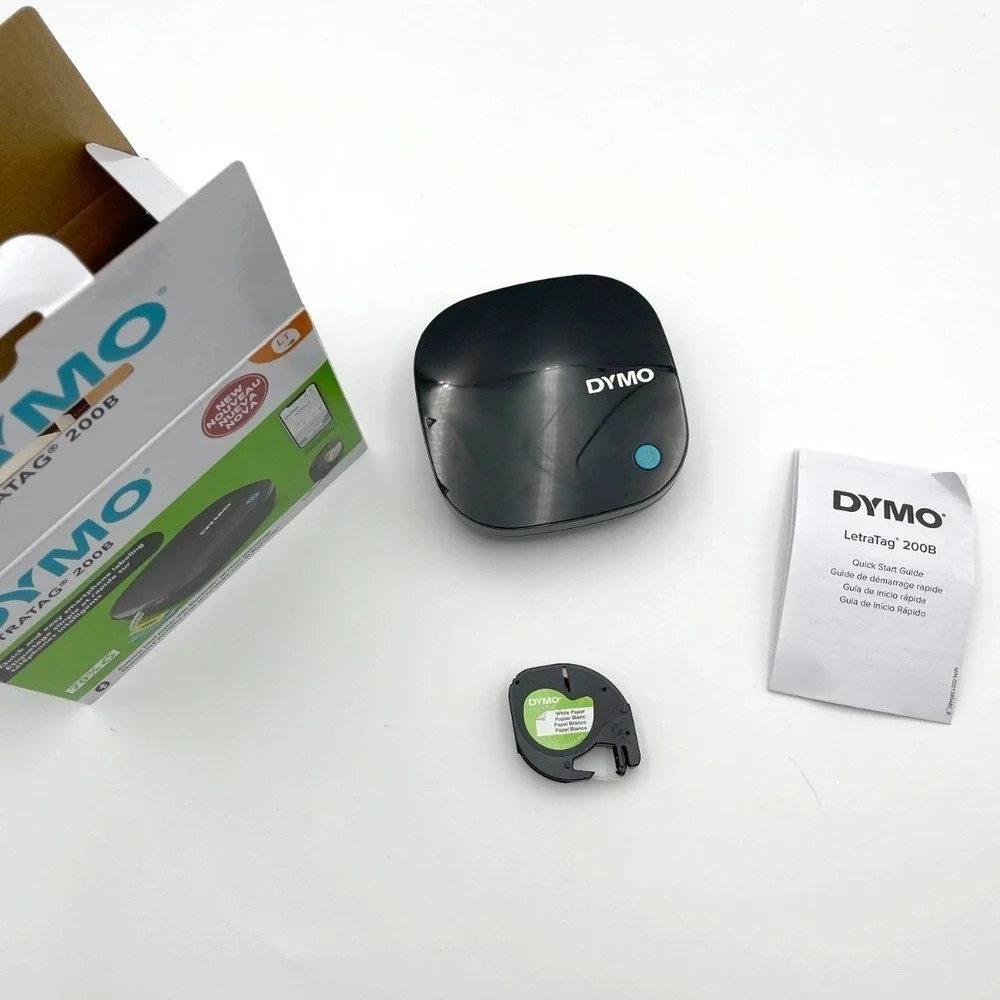 DYMO LetraTag 200B Portable Handheld Bluetooth Wireless Thermal Label Maker